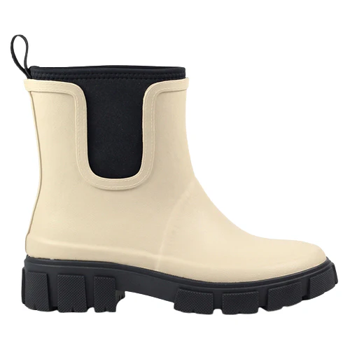 Lunar Ladies Wellington Boots – Lake – Cream